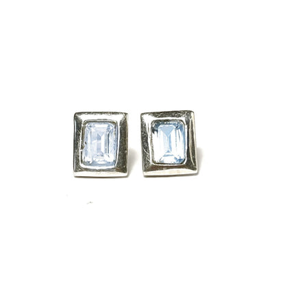 topazas ¦ sidabriniai auskarai su topazu