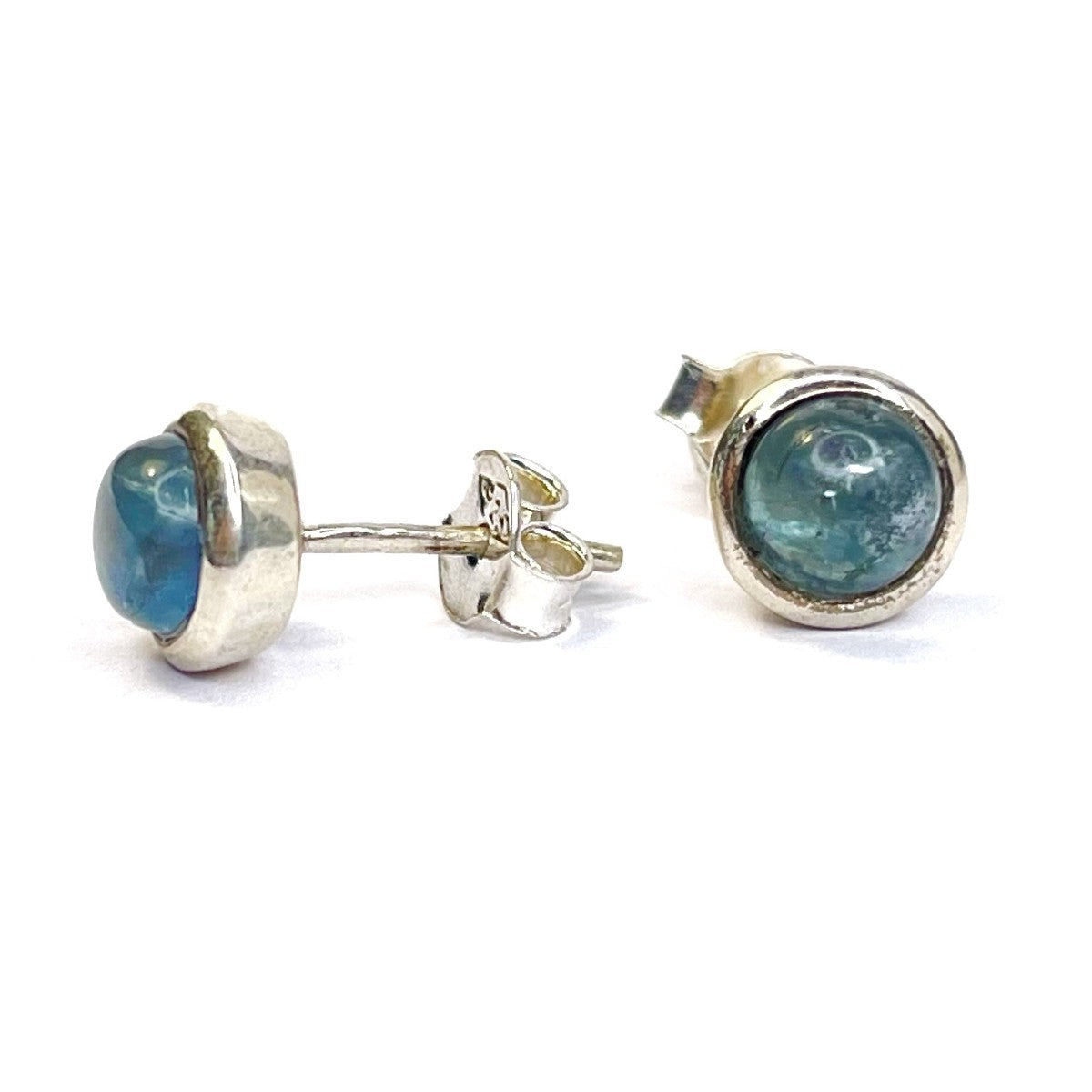 Chalcedonas ¦ sidabriniai auskarai su chalcedonu