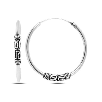 1,2 - 3,5 cm oksiduoto sidabro rinkutės