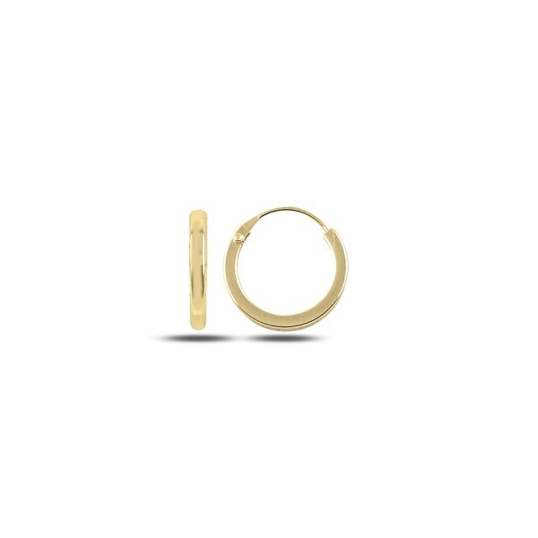 Sidabrinės auksuotos įvairių dydžių 1 - 4,5cm briaunuotos rinkutės