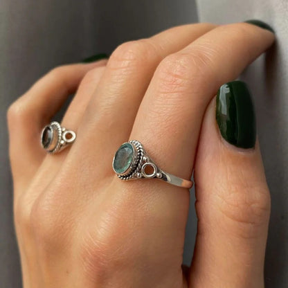 Apatite Stone Ring