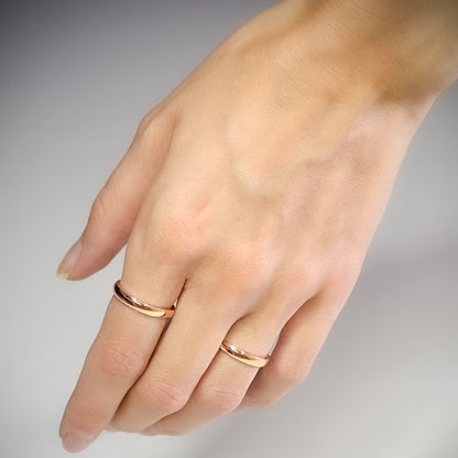 Klasikinis 4mm žiedas