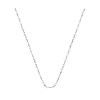 2-4,5 g  40-70 cm  sidabrinė grandinėlė "Rolo"