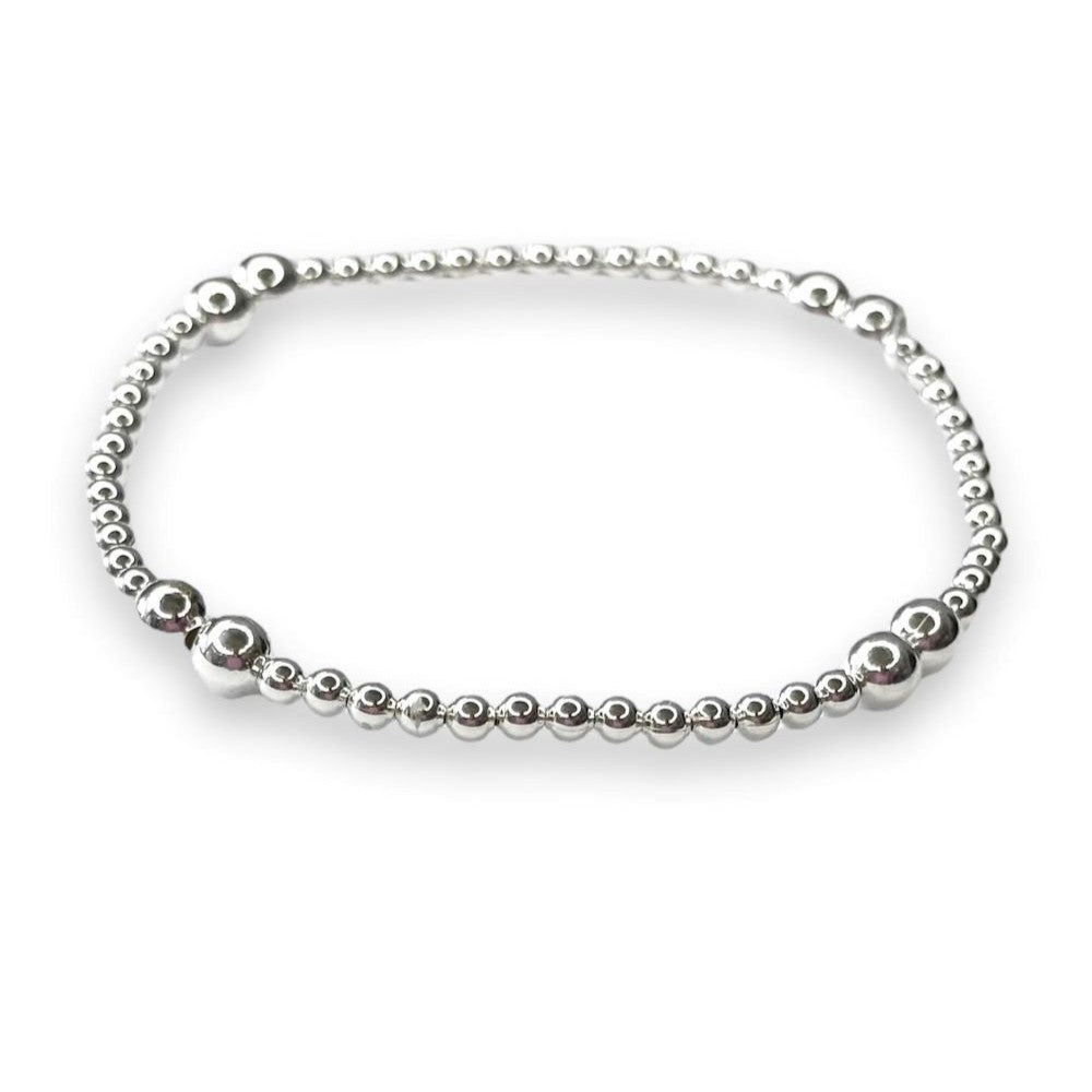 Sidabrinė apyrankė su burbuliukais