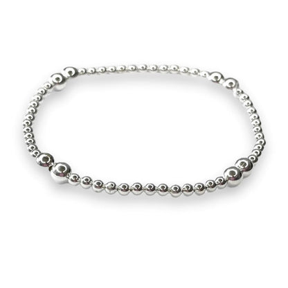 Sidabrinė apyrankė su burbuliukais