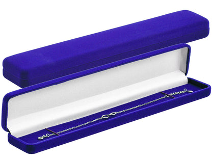 Aksominės dėžutės grandinėlėms ar apyrankėms