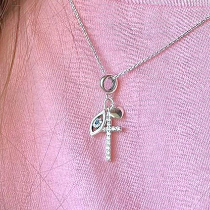 Rodžiuotas pakabukas su kryželiu