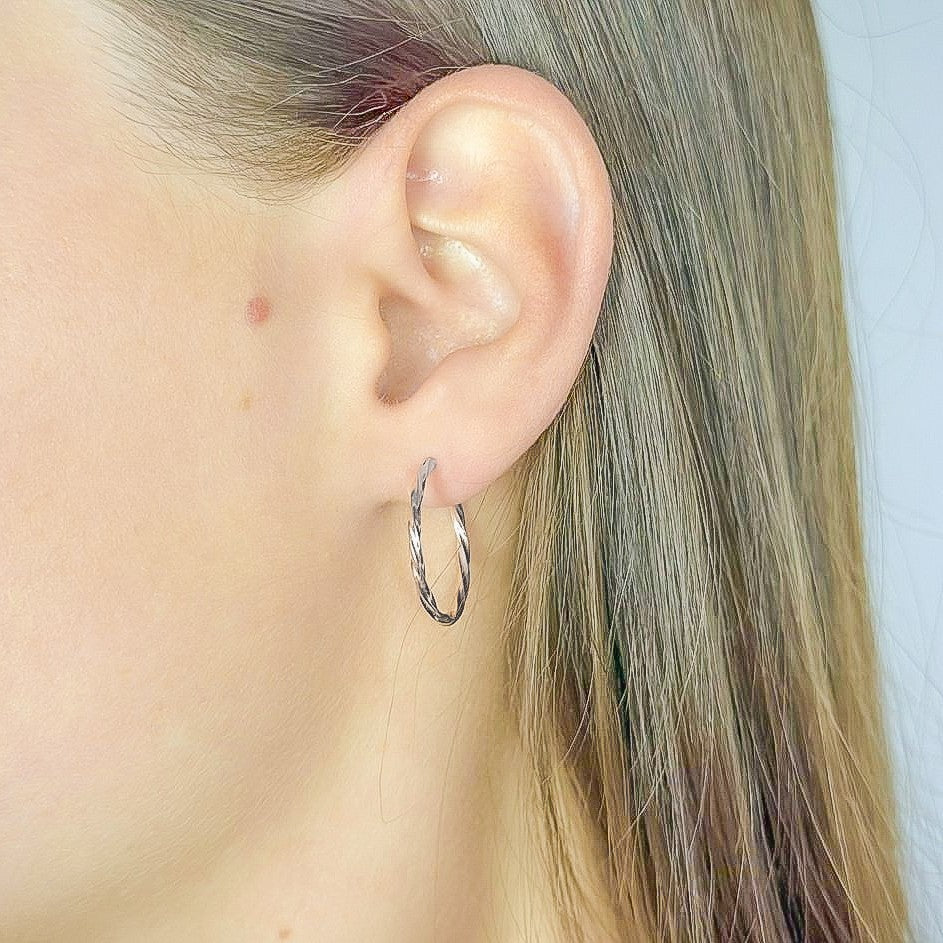 1 - 6 cm suktos sidabrinės rinkutės