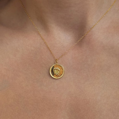 zodiakas ¦ sidabriniai auksuoti pakabukai su zodiako ženklais