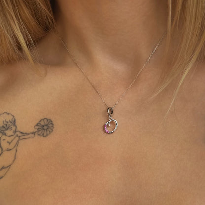 raidės ¦ sidabriniai pakabukai su cirkoniu