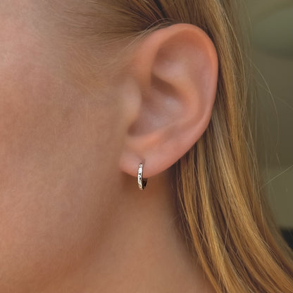 1,2 cm sidabrinės rinkutės su cirkoniu