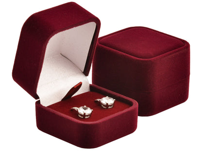 Aksominės dėžutės žiedui ar auskarams