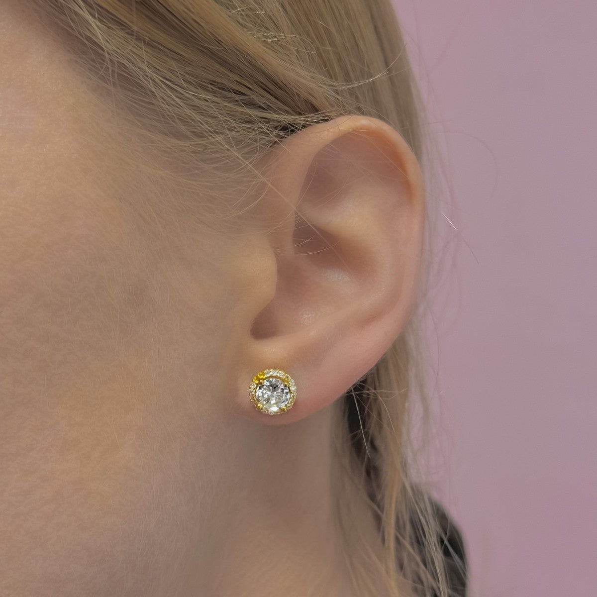 Sidabriniai auskarai "Soleste"