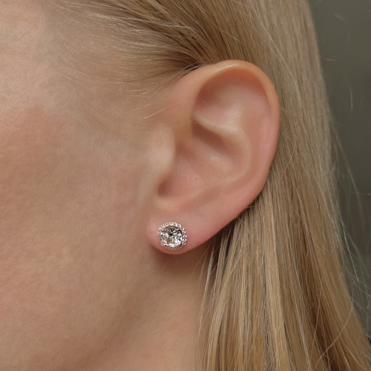 Sidabriniai auskarai "Soleste"