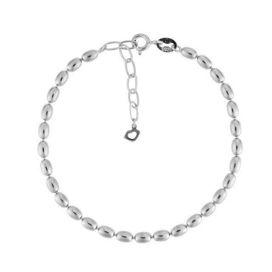 Sidabrinė rodžiuota apyrankė