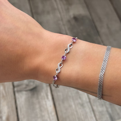 Sidabrinė apyrankė INFINITY