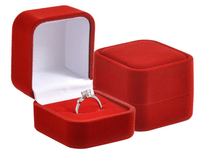 Aksominės dėžutės žiedui ar auskarams