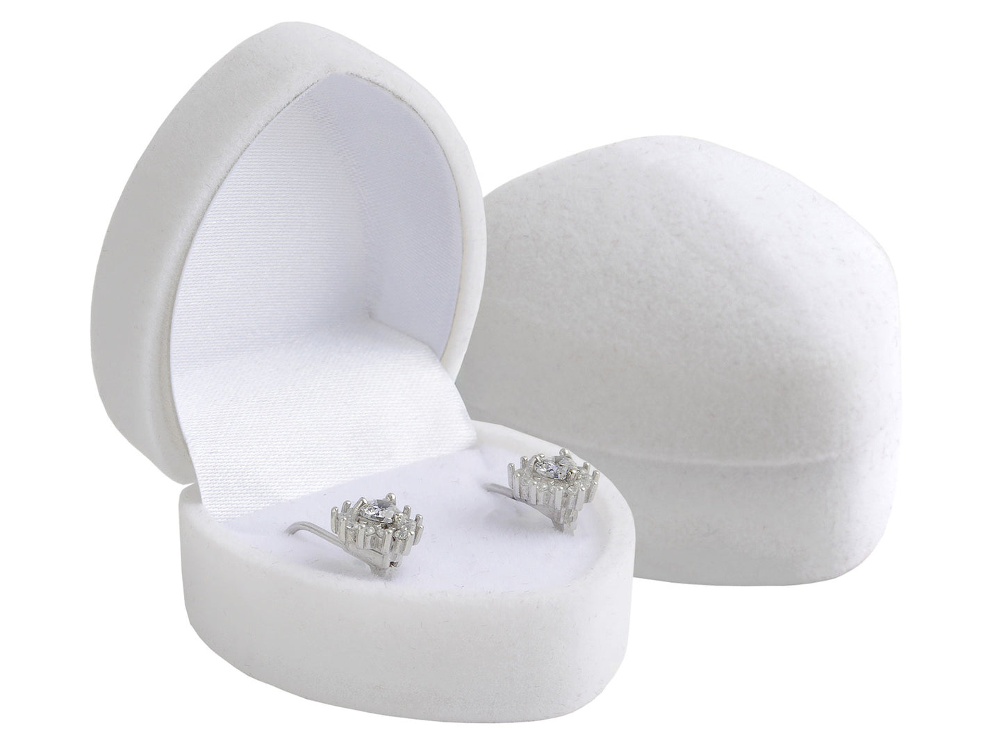 Maža aksominė dovanų dėžutė