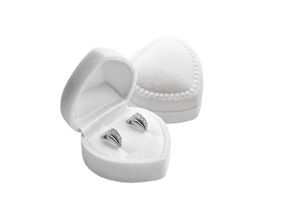 Aksominė dovanų dėžutė "Širdelė"