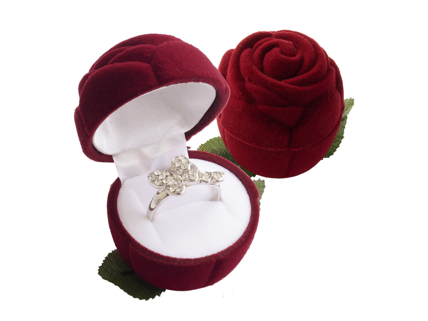 Aksominė dovanų dėžutė