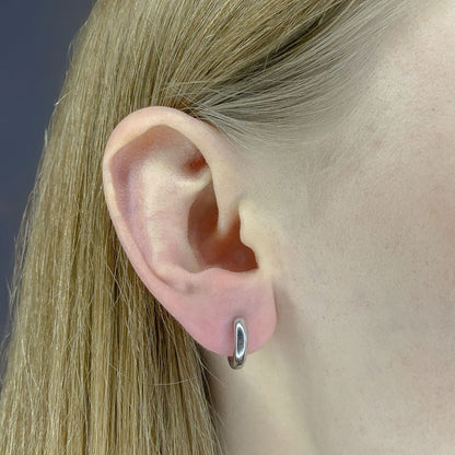 Sidabrinės 1,2 cm rodžiuotos rinkutės