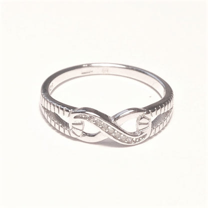 Sidabrinis žiedas su begalybe