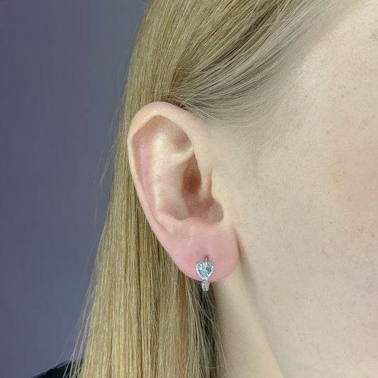 Sidabrinės rodžiuotos 1,2 cm rinkutės su širdele