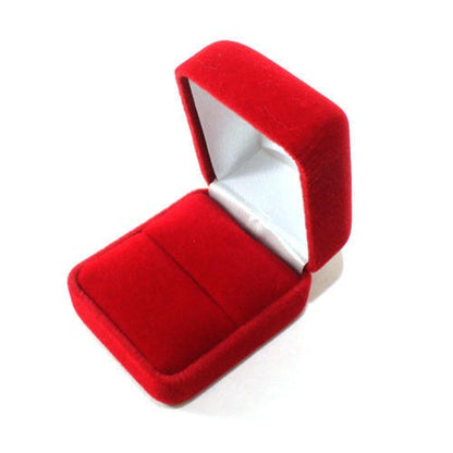 Aksominės dėžutės žiedui ar auskarams