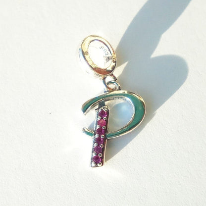 raidės ¦ sidabriniai pakabukai su cirkoniu