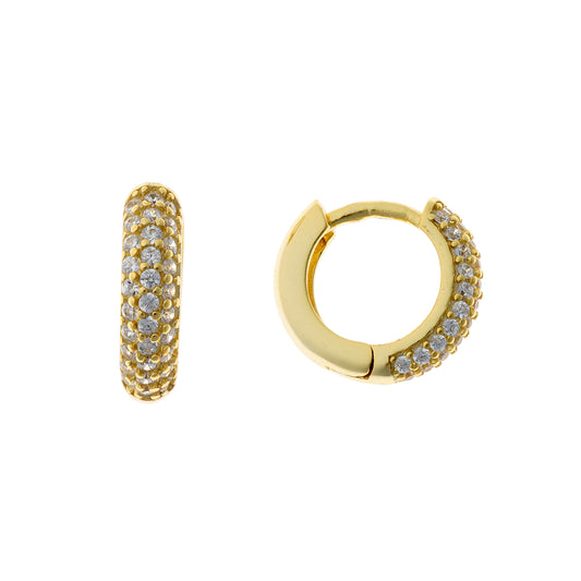 Sidabrinės rinkutės su cirkoniais