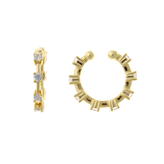 Sidabriniai auskarai "Ear cuff"