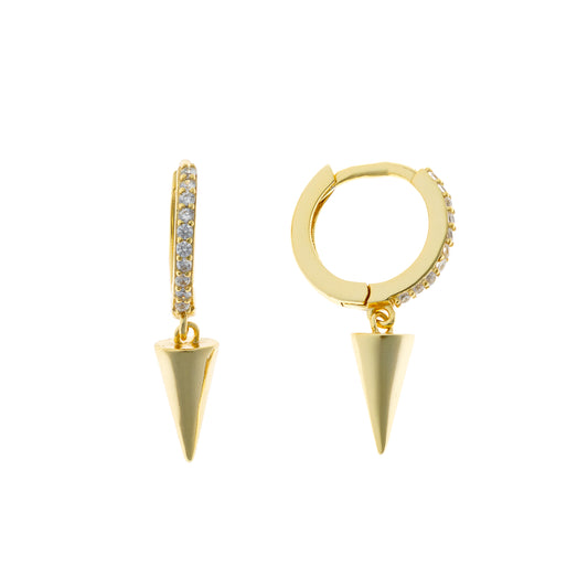 Sidabrinės rinkutės su kabančiu spygliuku