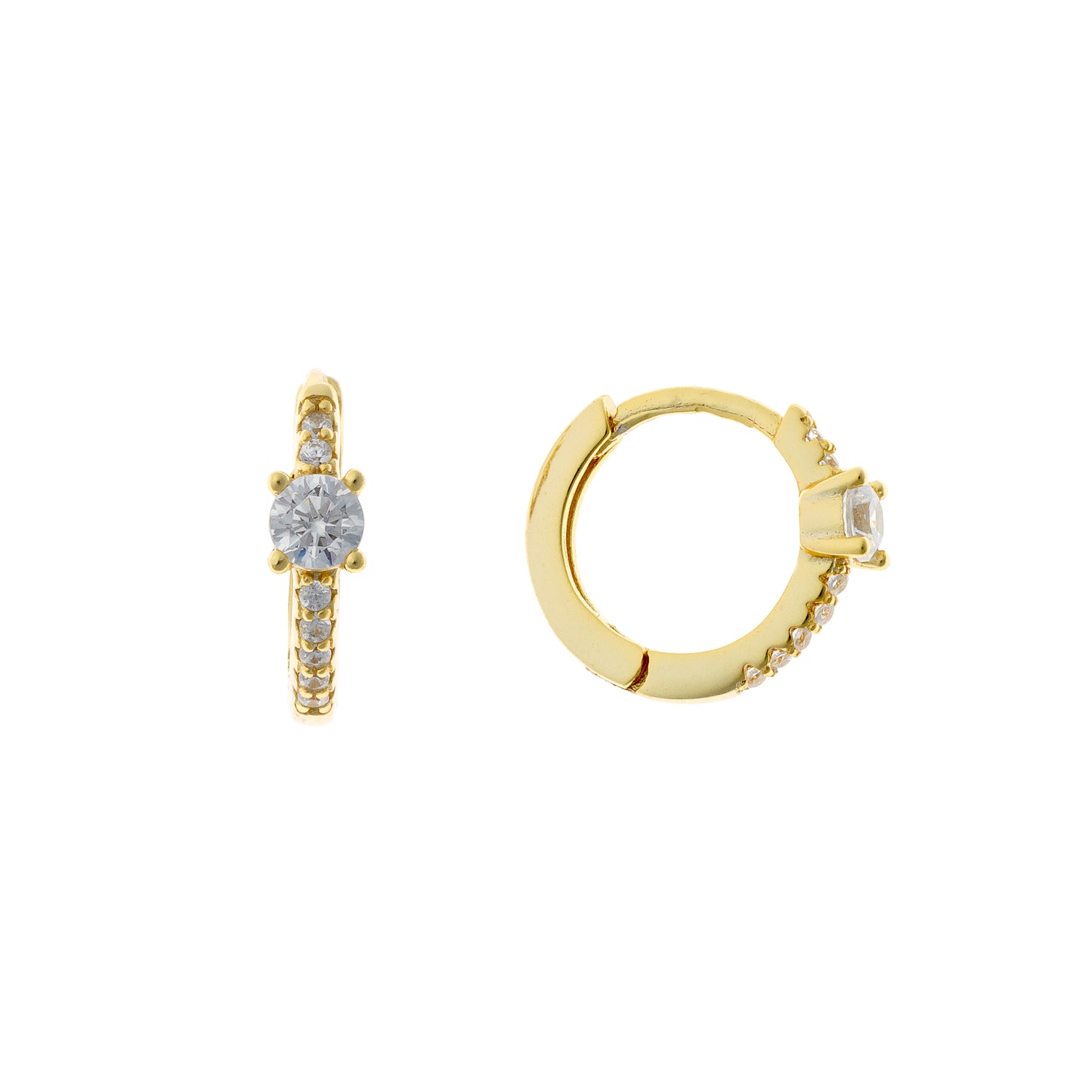 Sidabrinės rinkutės su cirkoniais