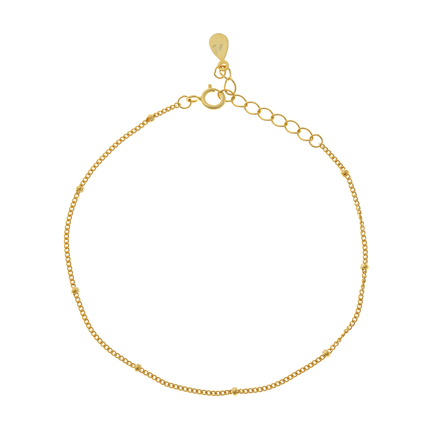 Sidabrinė auksuota minimalistinio stiliaus apyrankė su burbuliukais