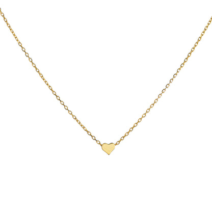 Sidabrinė širdutė su grandinėle