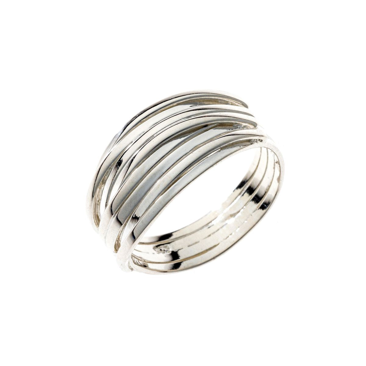 Sterling Silver Wide Ring