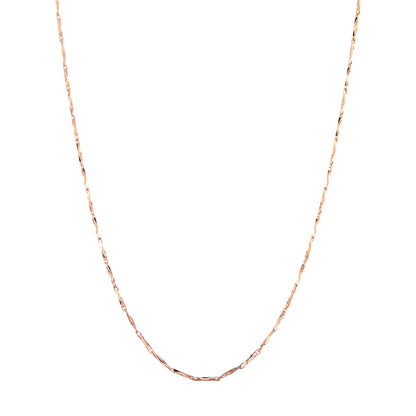 Sidabrinė paauksuota 40 - 45 cm grandinėlė "Ingot'