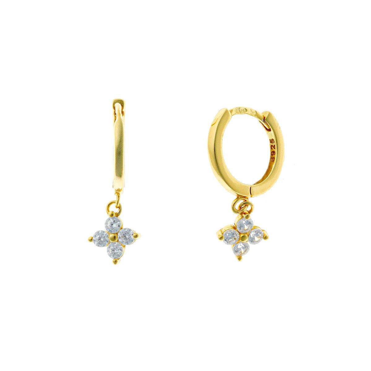 Sidabrinės rinkutės "Keturlapis dobilas"