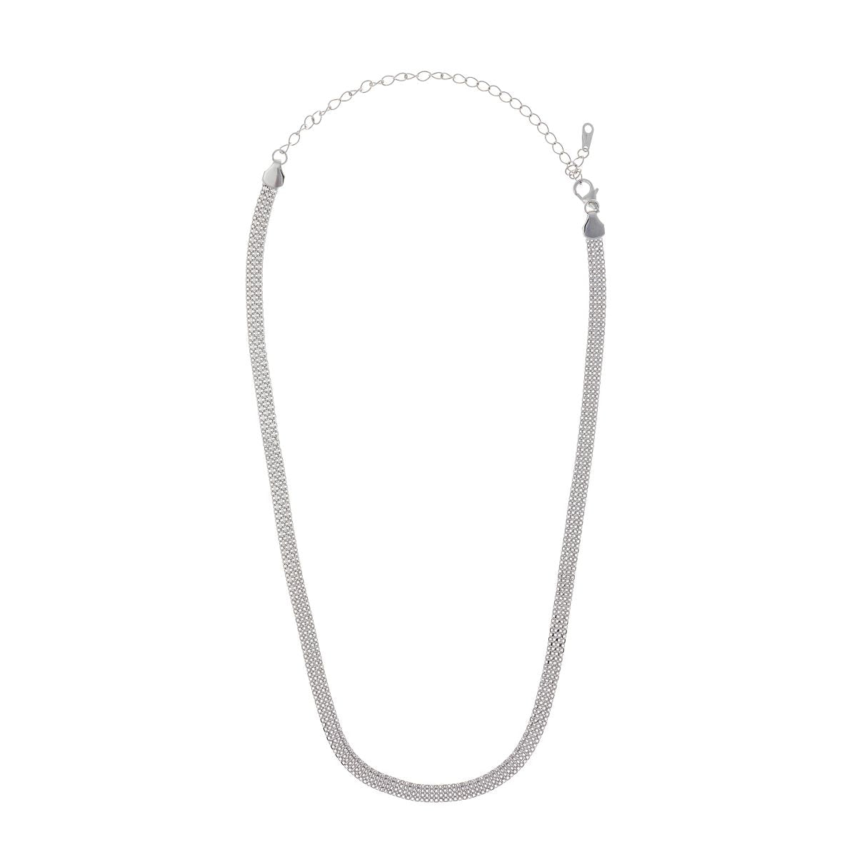 Sidabrinė 4mm pločio kolje