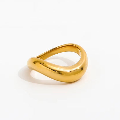 Masyvus žiedas „Wave Band“