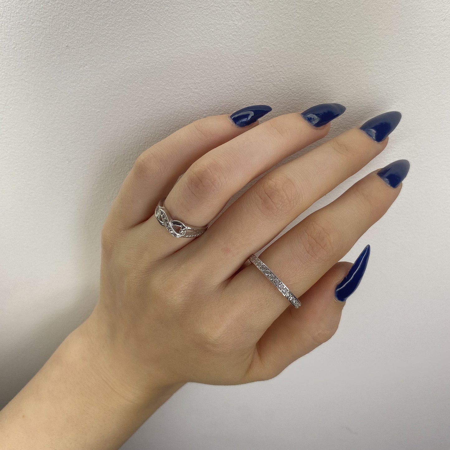 Sidabrinis žiedas su begalybe