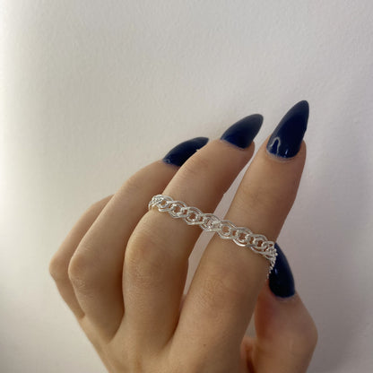 16,40-17,90 g sidabrinė grandinėlė "Nonna" 55-60cm