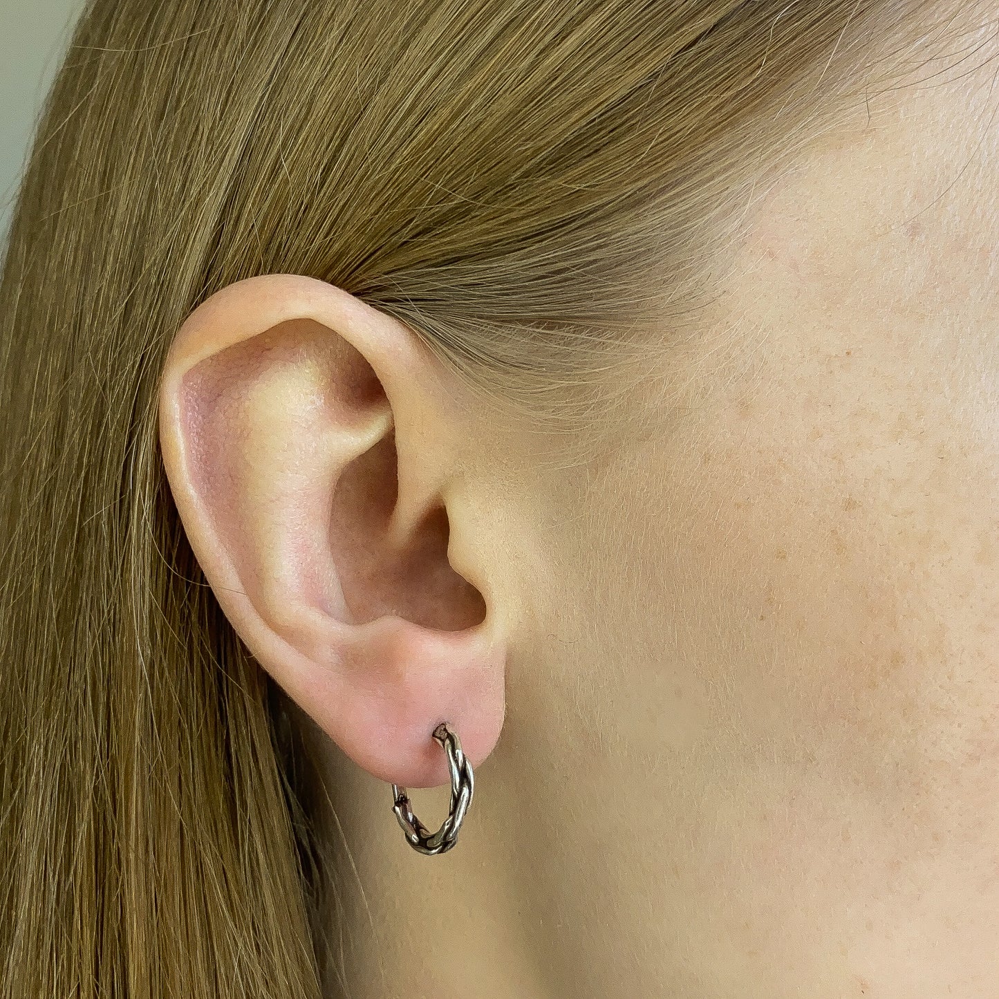 1,2 - 3,5 cm oksiduoto sidabro rinkutės