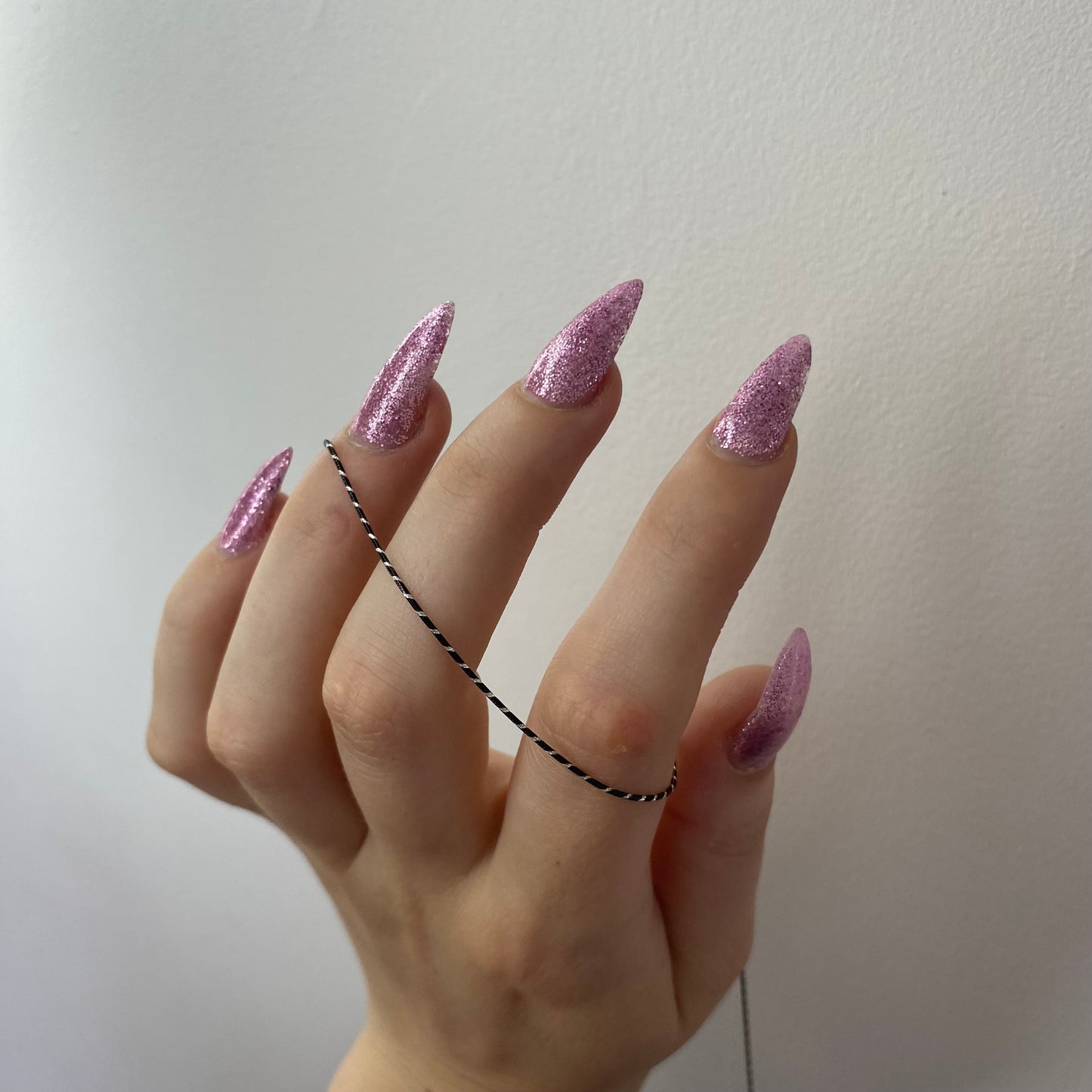 Oksiduoto sidabro 0,7 mm pločio grandinėlė