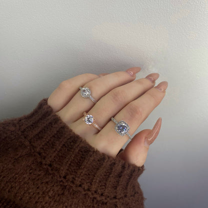 Sidabrinis žiedas "Soleste"