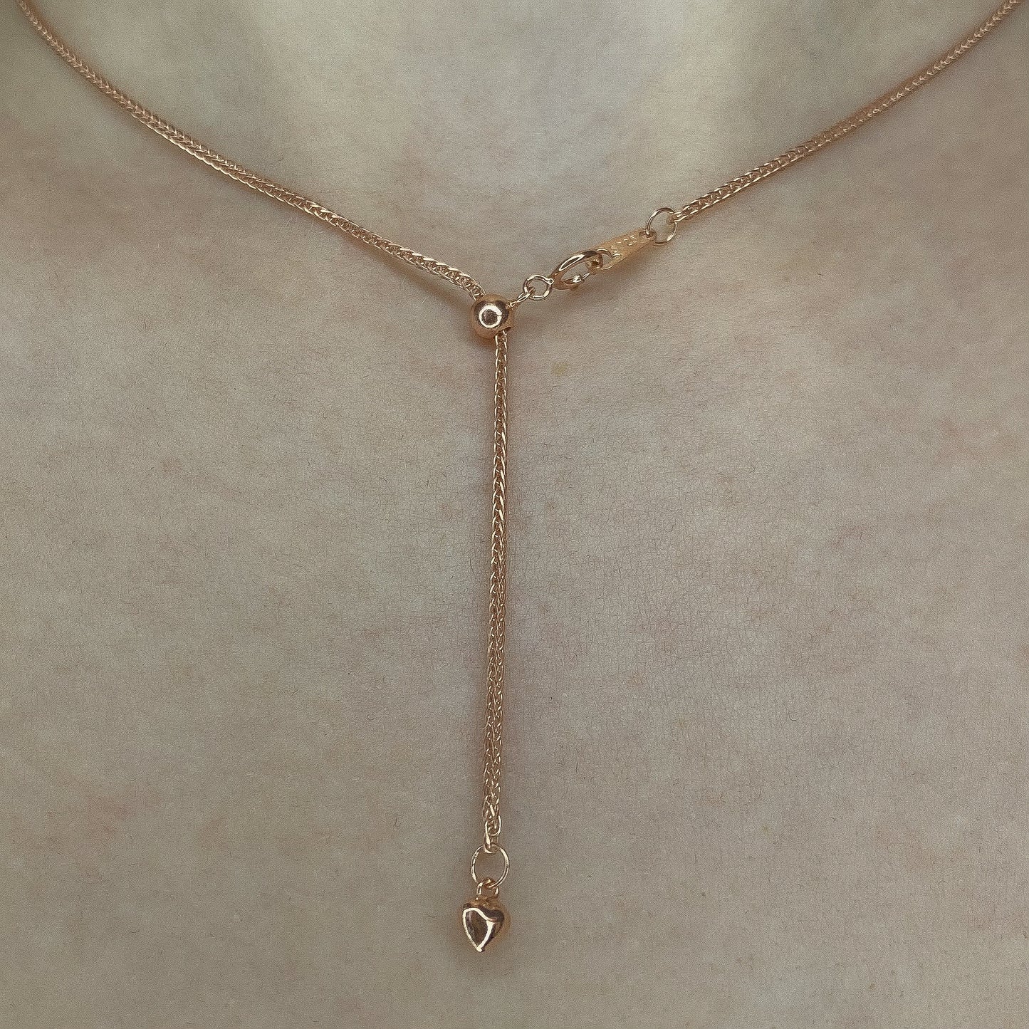 Sidabrinės 55 cm Chopin pynimo grandinėlės