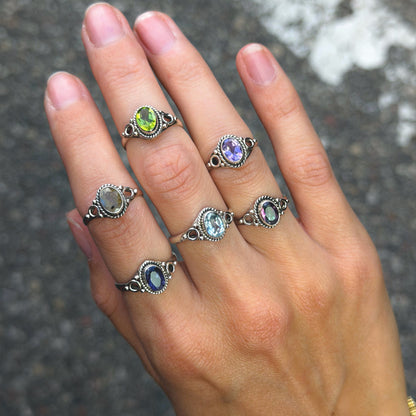 Sterling Silver Amethyst Ring