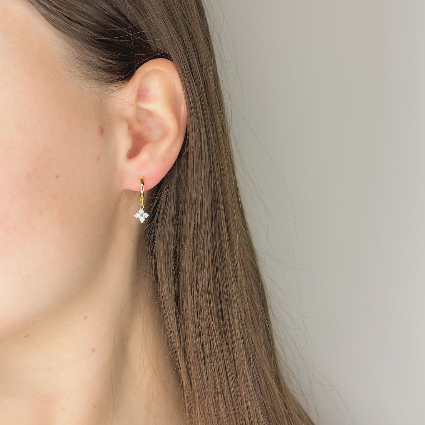 Sidabrinės rinkutės "Keturlapis dobilas"