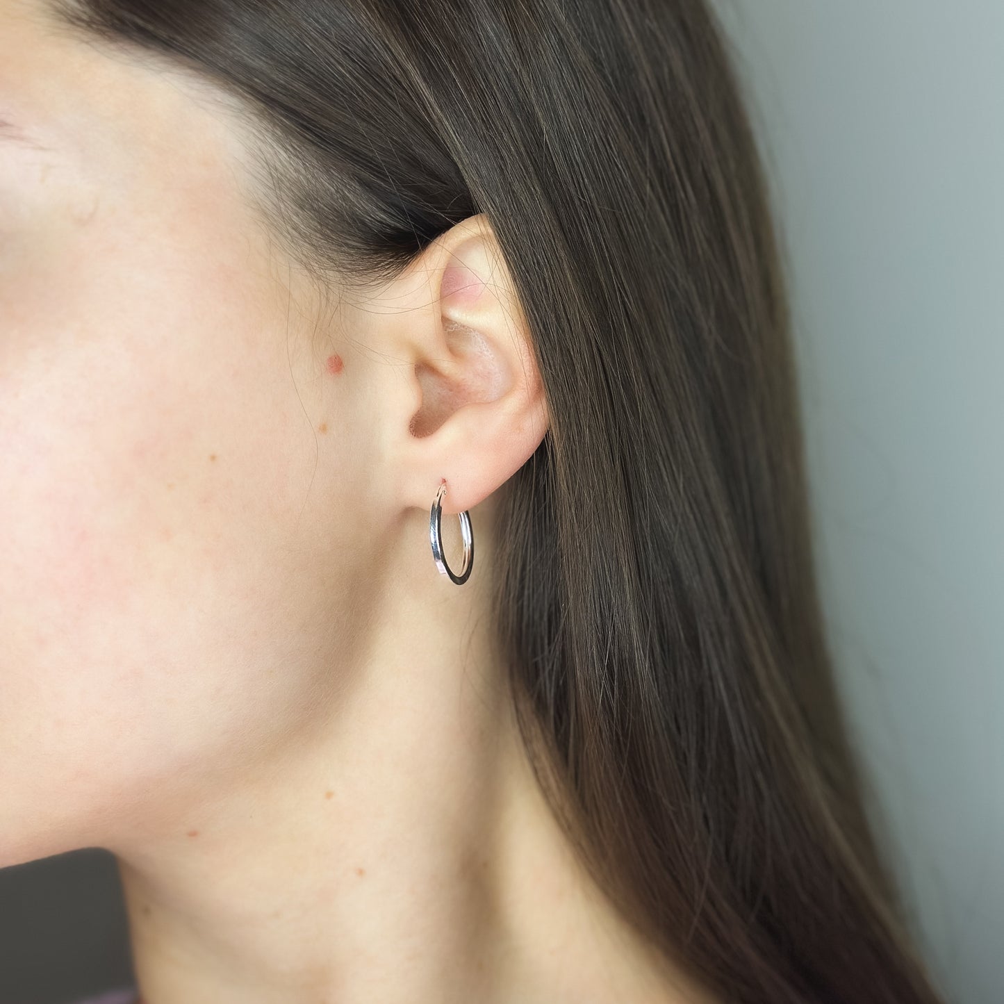 Sidabrinės įvairių dydžių 1-4,5cm briaunuotos rinkutės