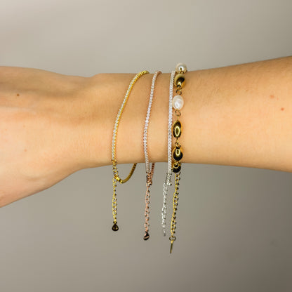 Sidabrinė apyrankė Tennis